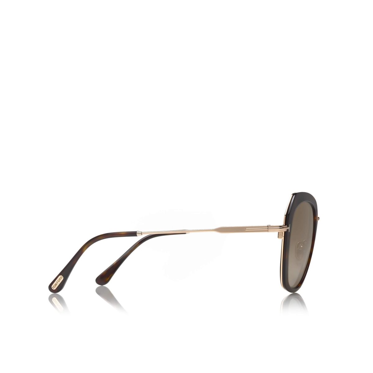 Tom Ford Polarized Kenyan Solglasögon Dam Mörk | 140IMJYAW