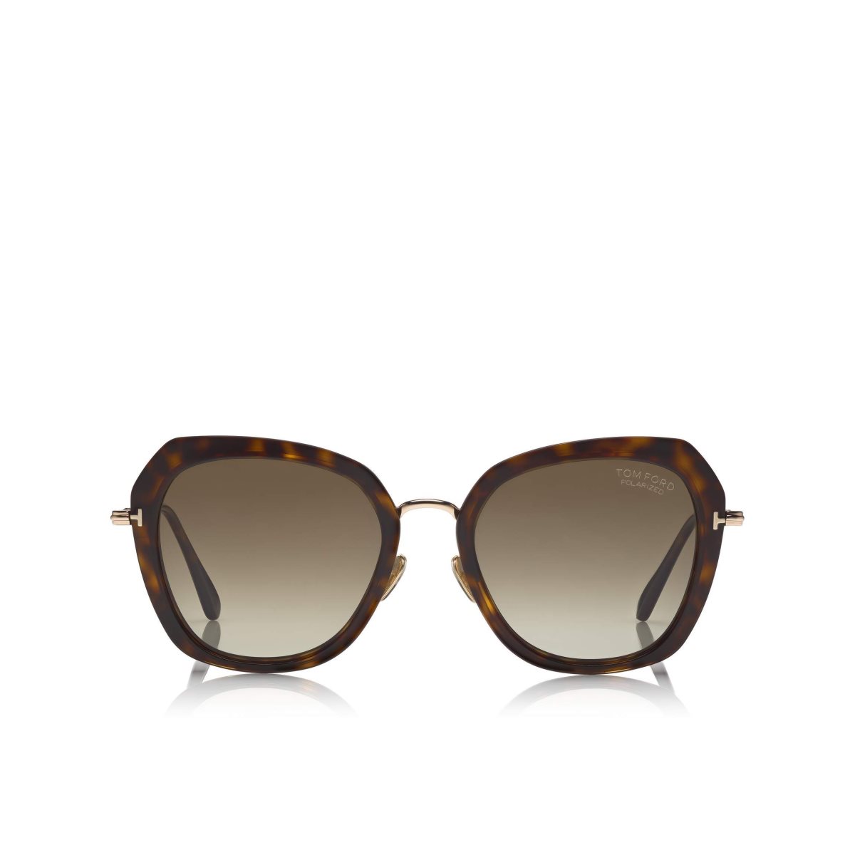 Tom Ford Polarized Kenyan Solglasögon Dam Mörk | 140IMJYAW