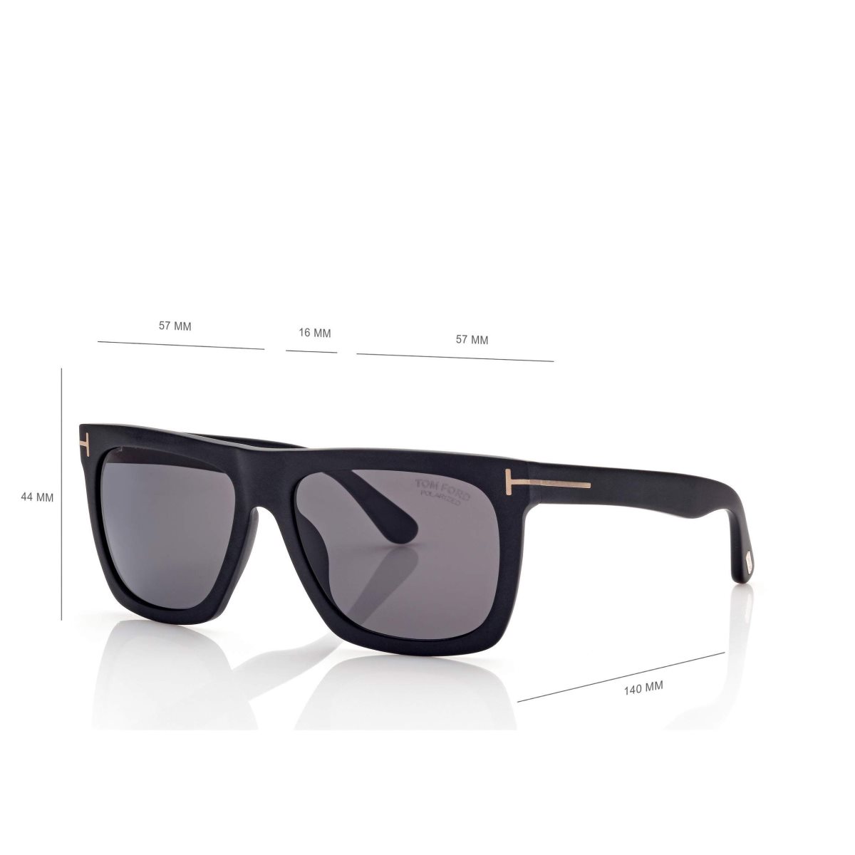 Tom Ford Polarized Morgan Solglasögon Dam Svarta | 143KLJNXU