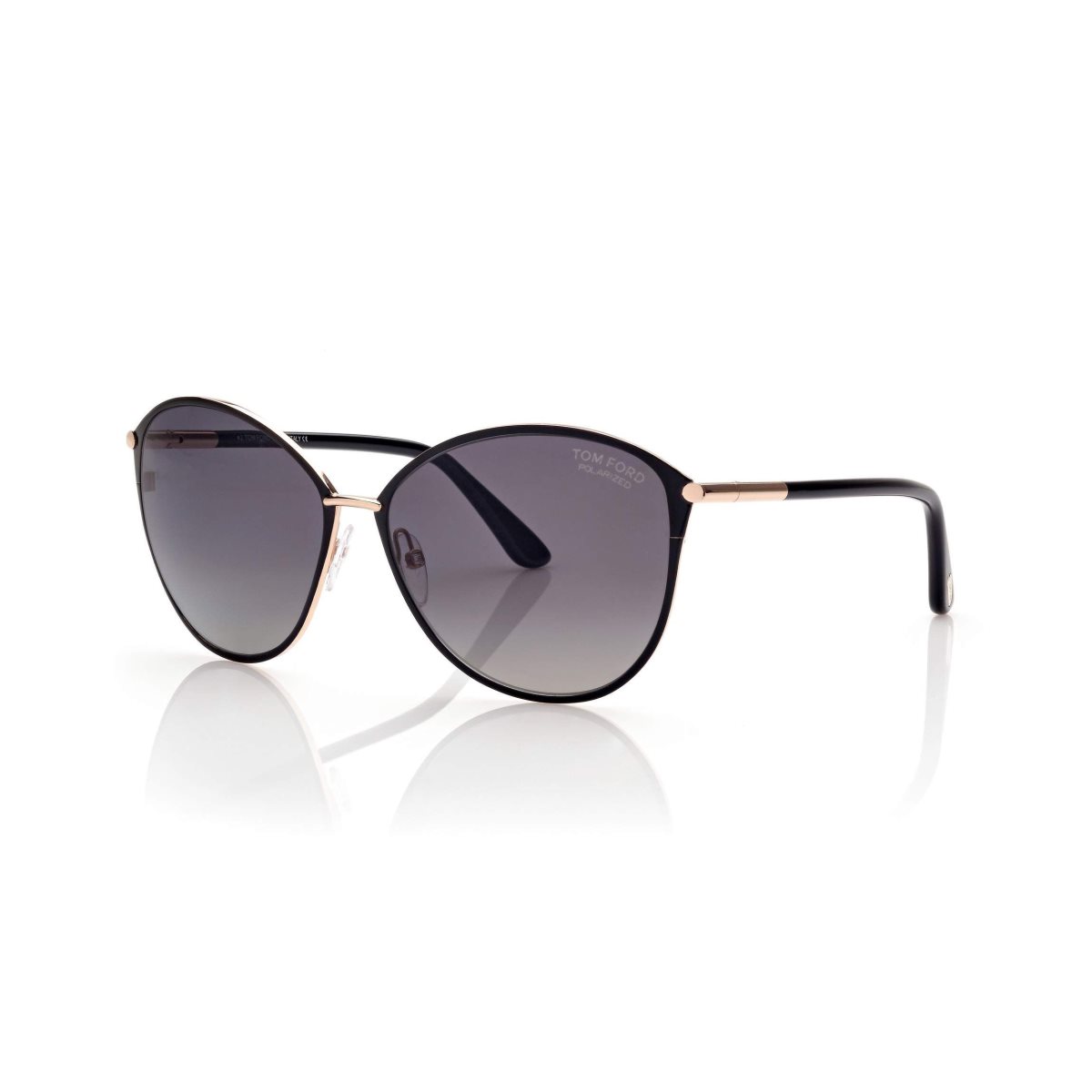 Tom Ford Polarized Penelope Solglasögon Dam Rosa Guld | 963SJQTWK