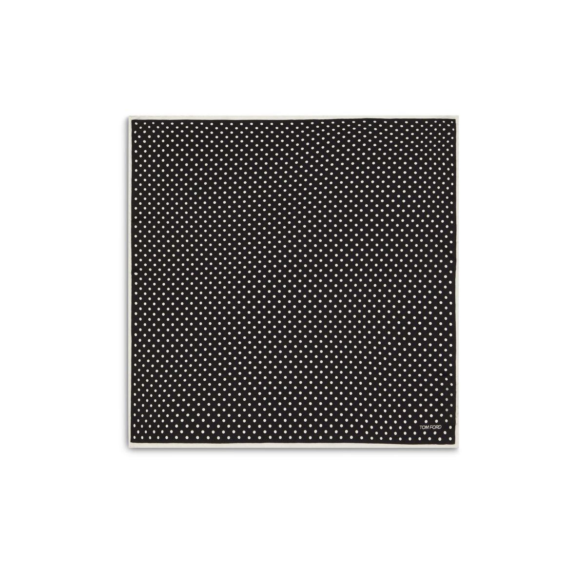 Tom Ford Polka Dot Pocket Squares Herr Svarta | 802ABMEJR