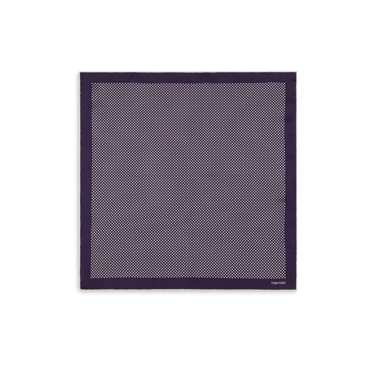 Tom Ford Polka Dot Silk Pocket Squares Herr Lila | 261GHWXUF