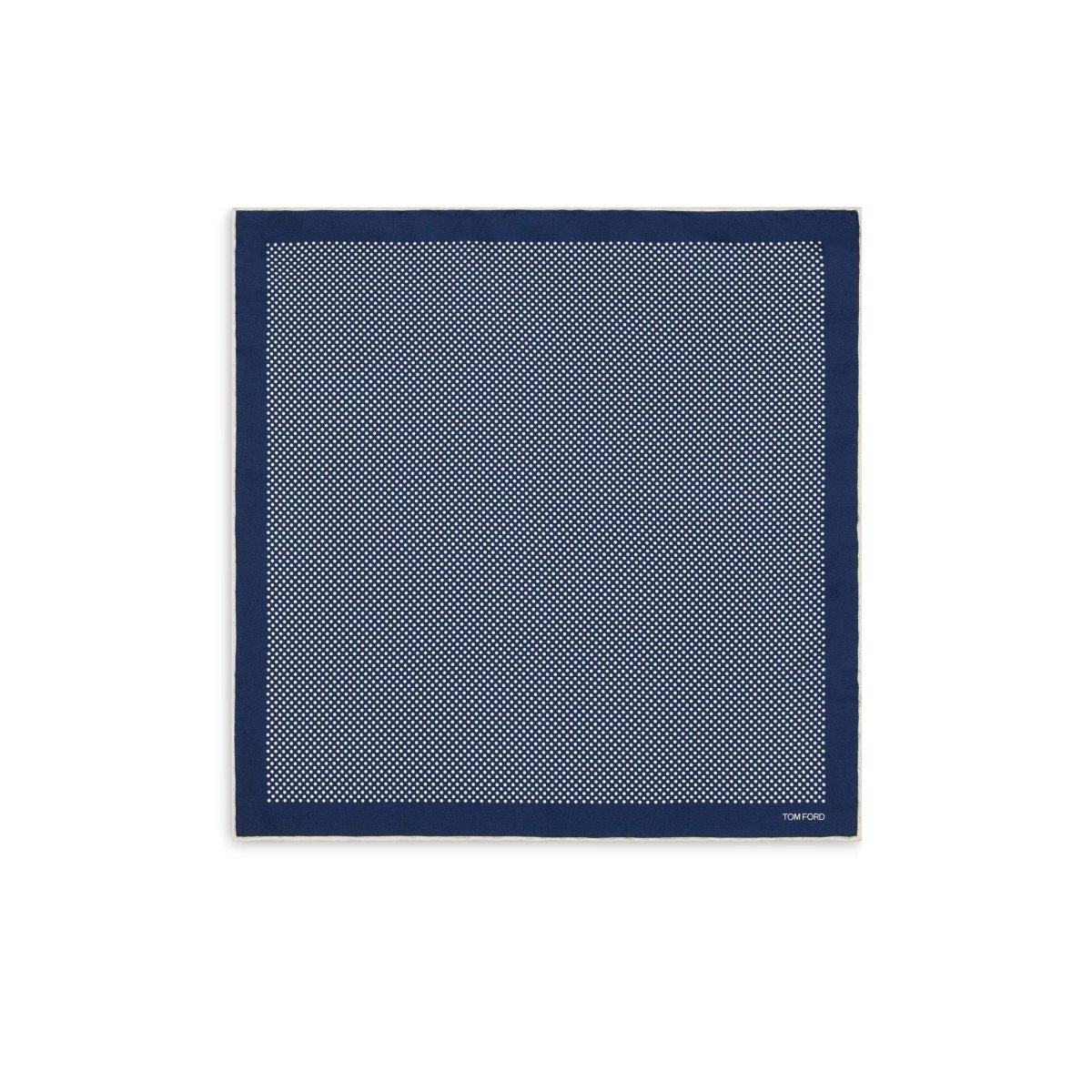 Tom Ford Polka Dot Silk Pocket Squares Herr Marinblå | 612RLNQMU