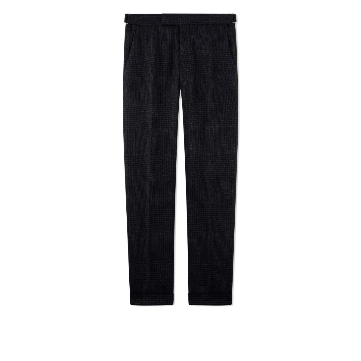 Tom Ford Prince Of Wales Cooper Trouser Kostymer Herr Grå | 852ALZRQC