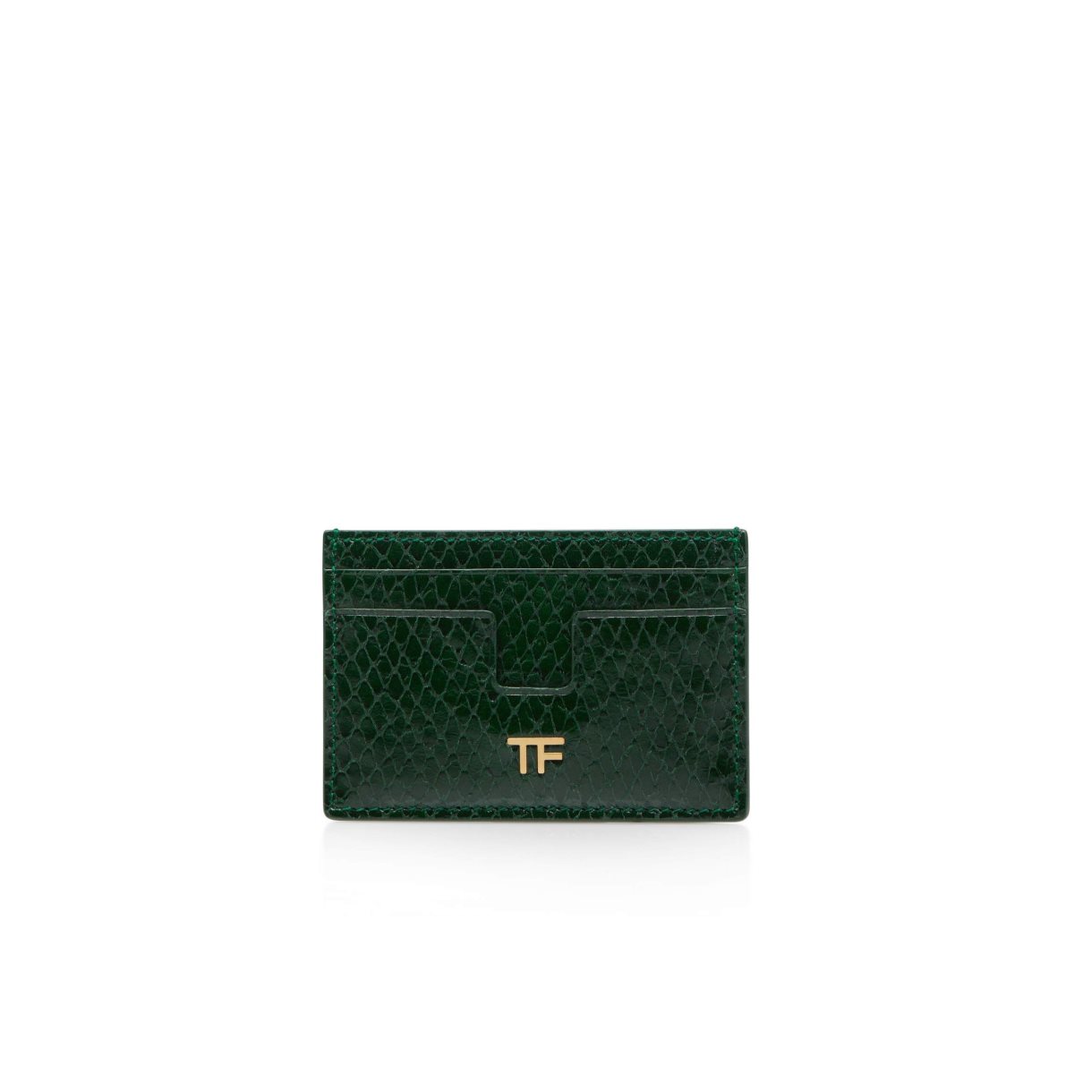 Tom Ford Printed Python Klassiska Tf Card Holder Liten Plånbok Dam Turkos Gröna | 617NGVKTY