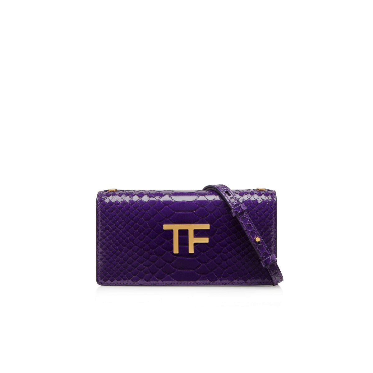 Tom Ford Printed Python Tf Crossbody Väska Dam Lila | 205ILPUGH