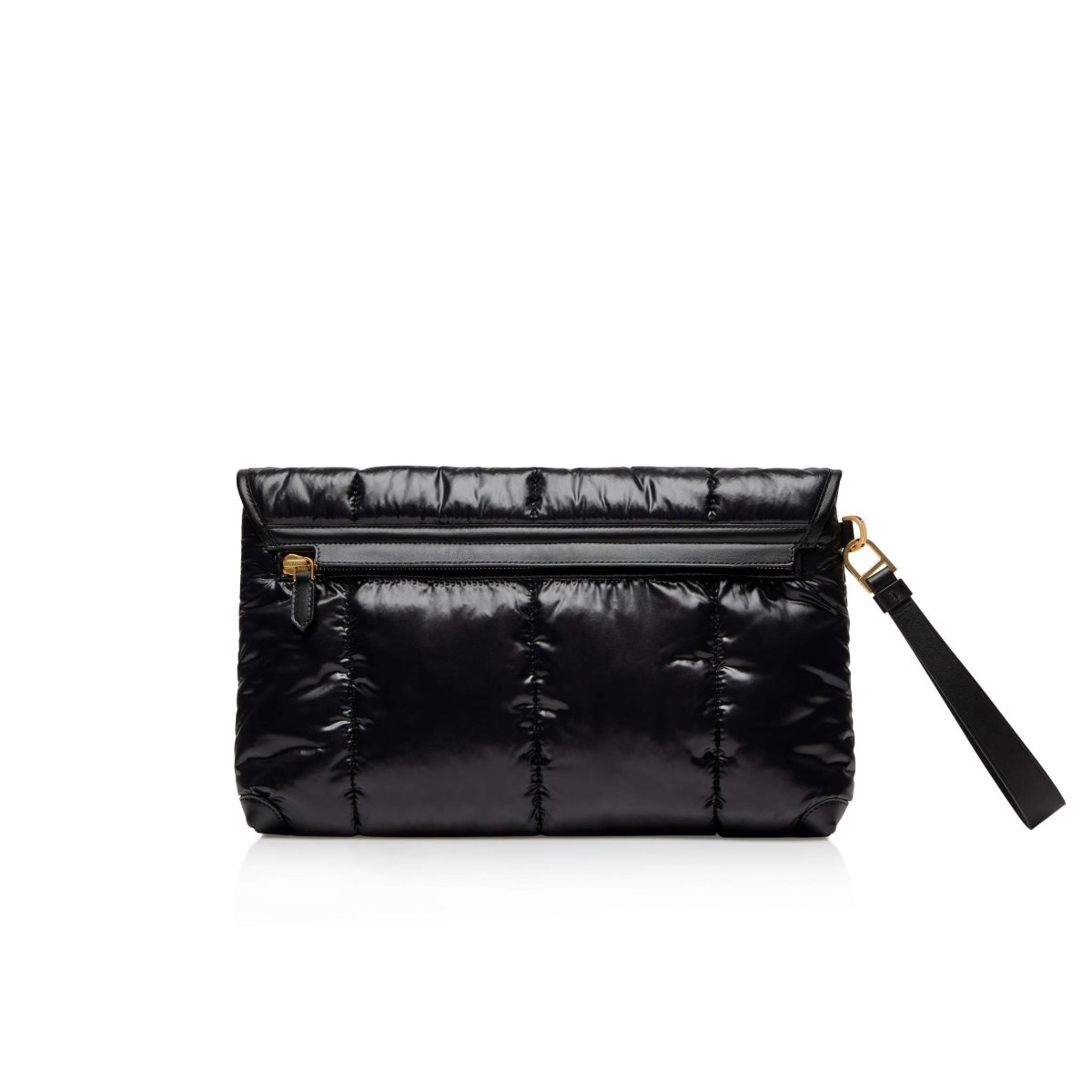 Tom Ford Quiltad Nylon Clutch Liten Plånbok Herr Svarta | 038FYKHWR