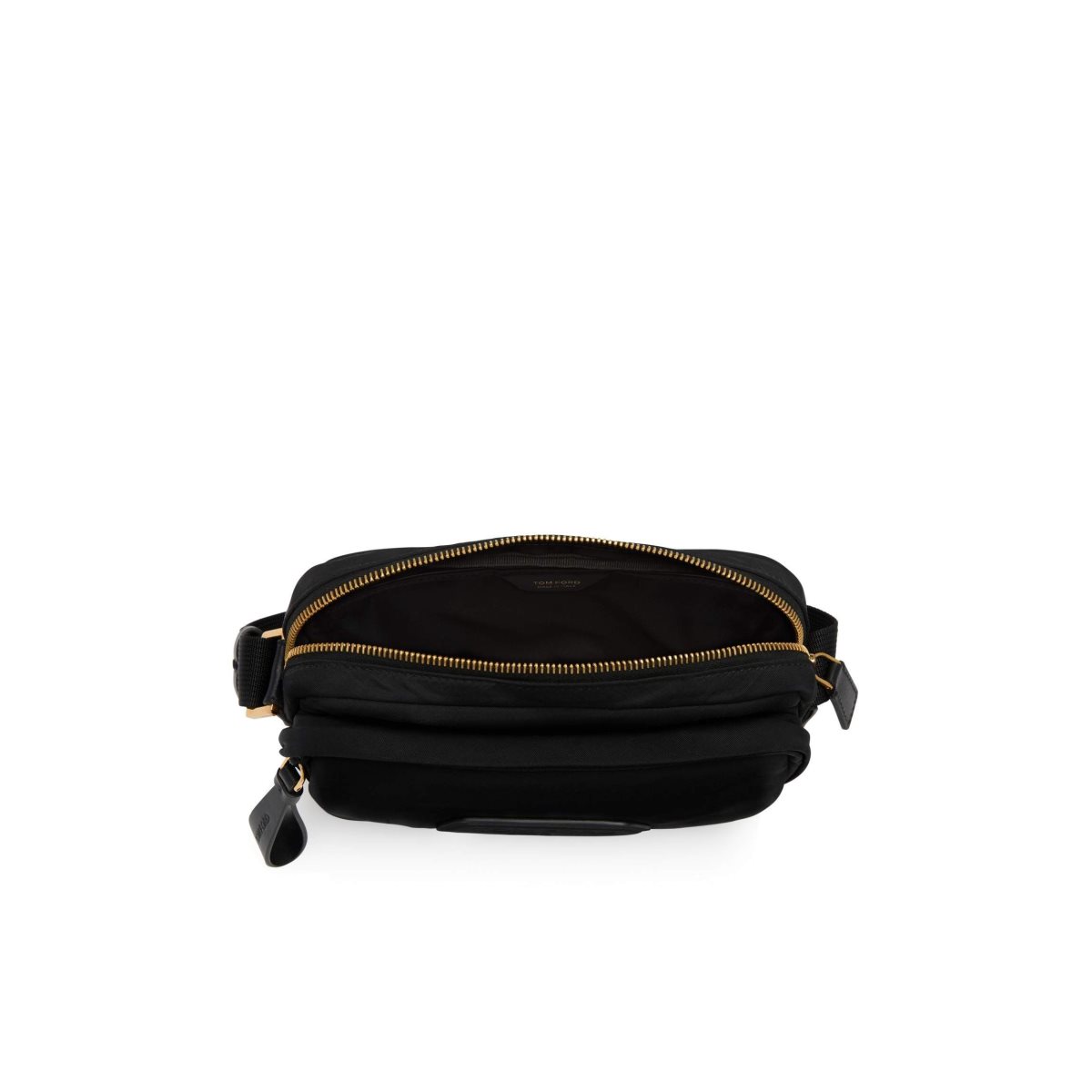 Tom Ford Recycled Nylon Mini Messenger Portfölj Herr Svarta | 539IBGXNL