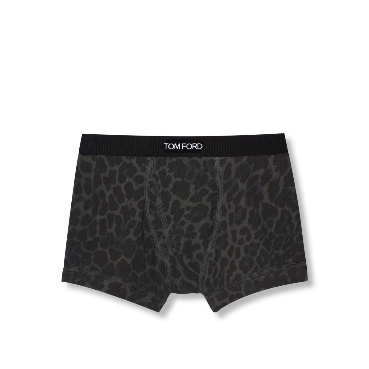 Tom Ford Reflective Leopard Bomull Boxer Kalsonger Herr Ink | 267NSIZGD