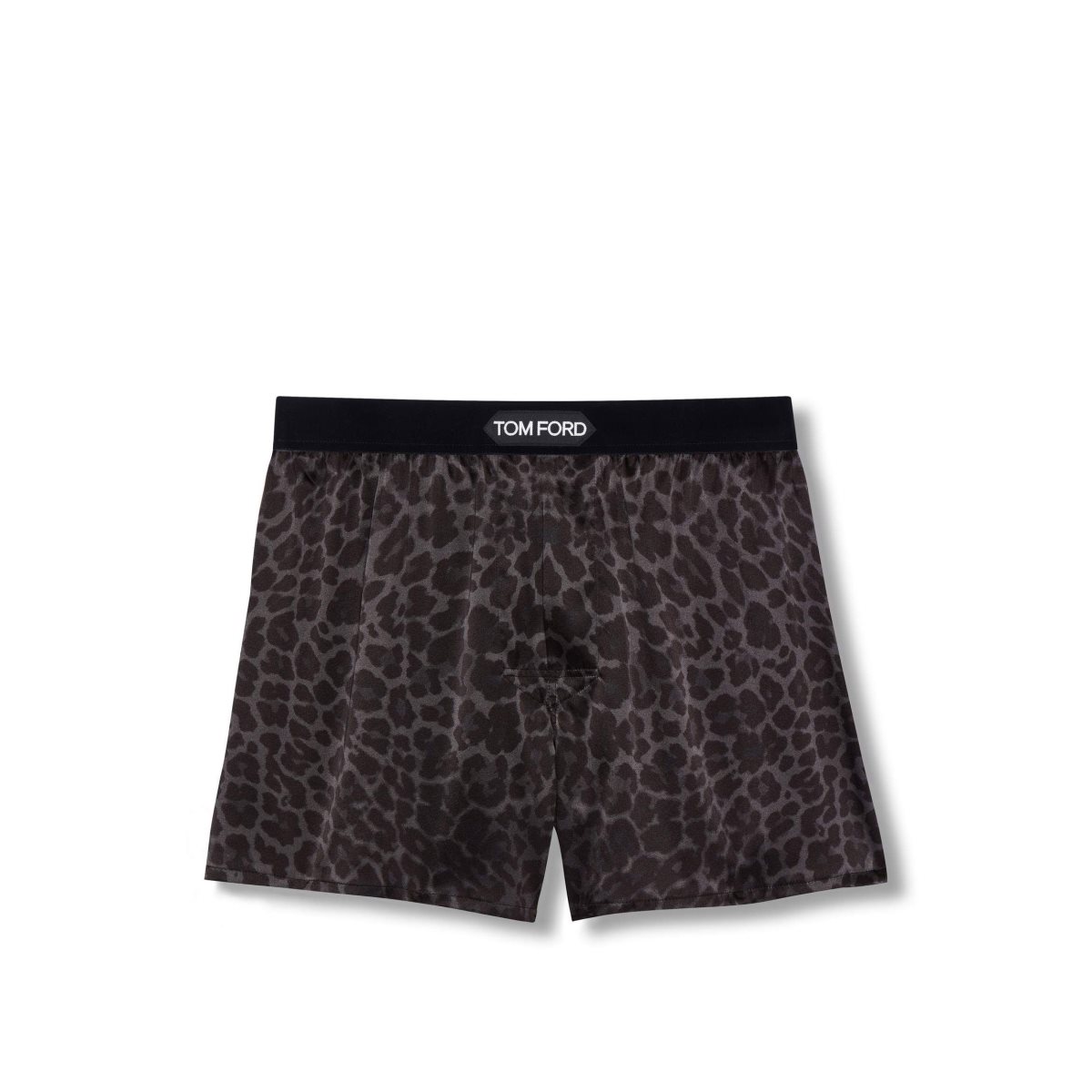 Tom Ford Reflective Leopard Silk Boxer Kalsonger Herr Ink | 531JCZXOK