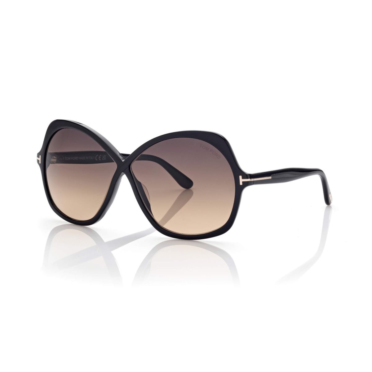 Tom Ford Rosemin Solglasögon Dam Svarta | 861LFXMNB