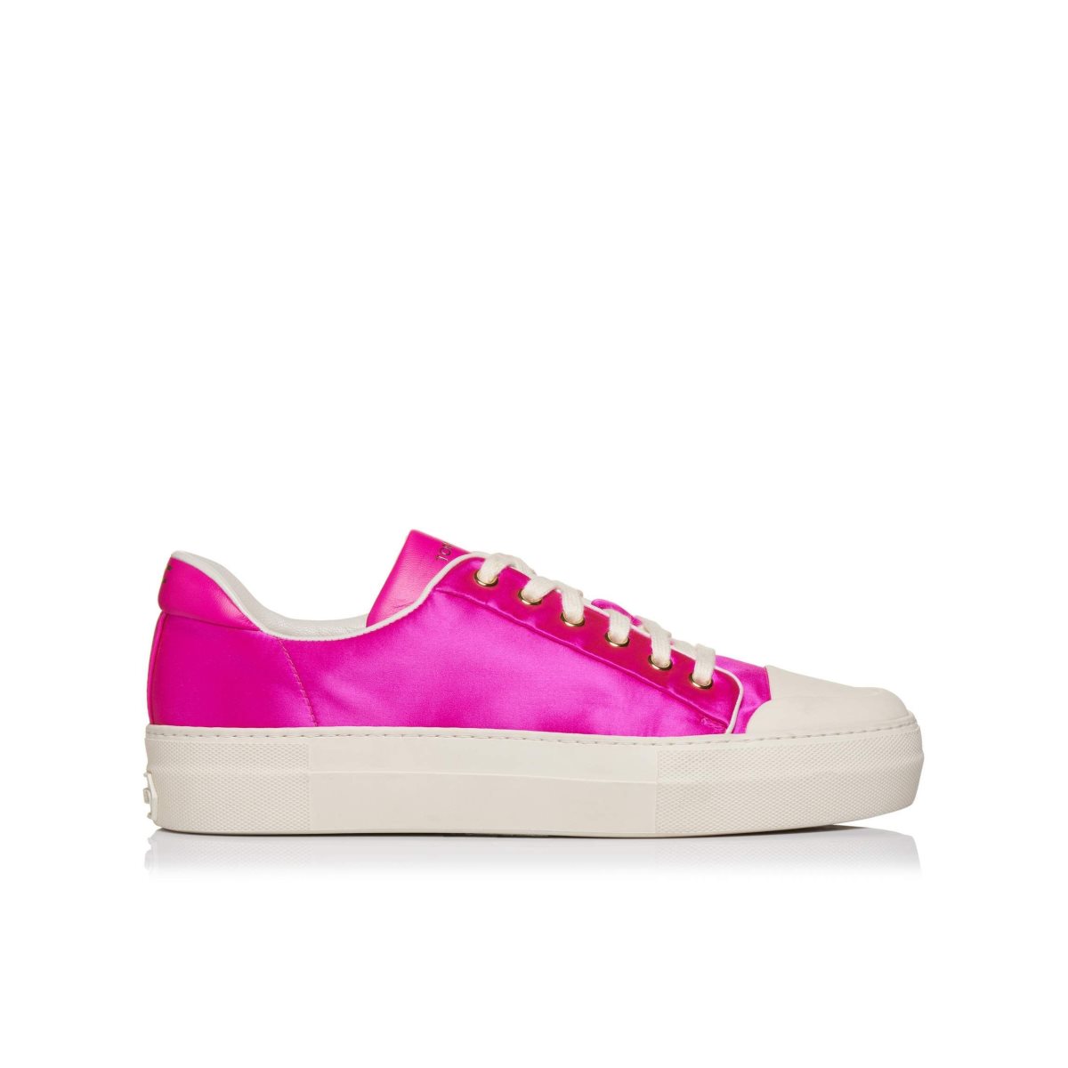 Tom Ford Satin City Low Tops Sneakers Dam Rosa | 638JXINKT