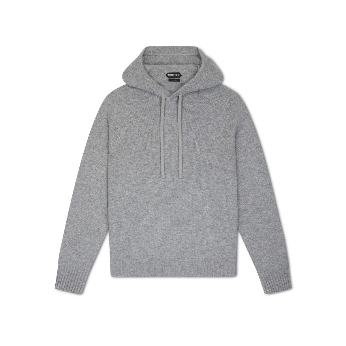 Tom Ford Seamless Cashmere Hoodie Stickat Herr Grå | 630TUMSHX