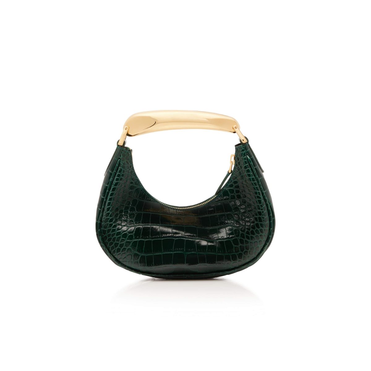 Tom Ford Shiny Stamped Crocodile Läder Bianca Mini Hobo Axelväska Dam Turkos Gröna | 654BWXGIS