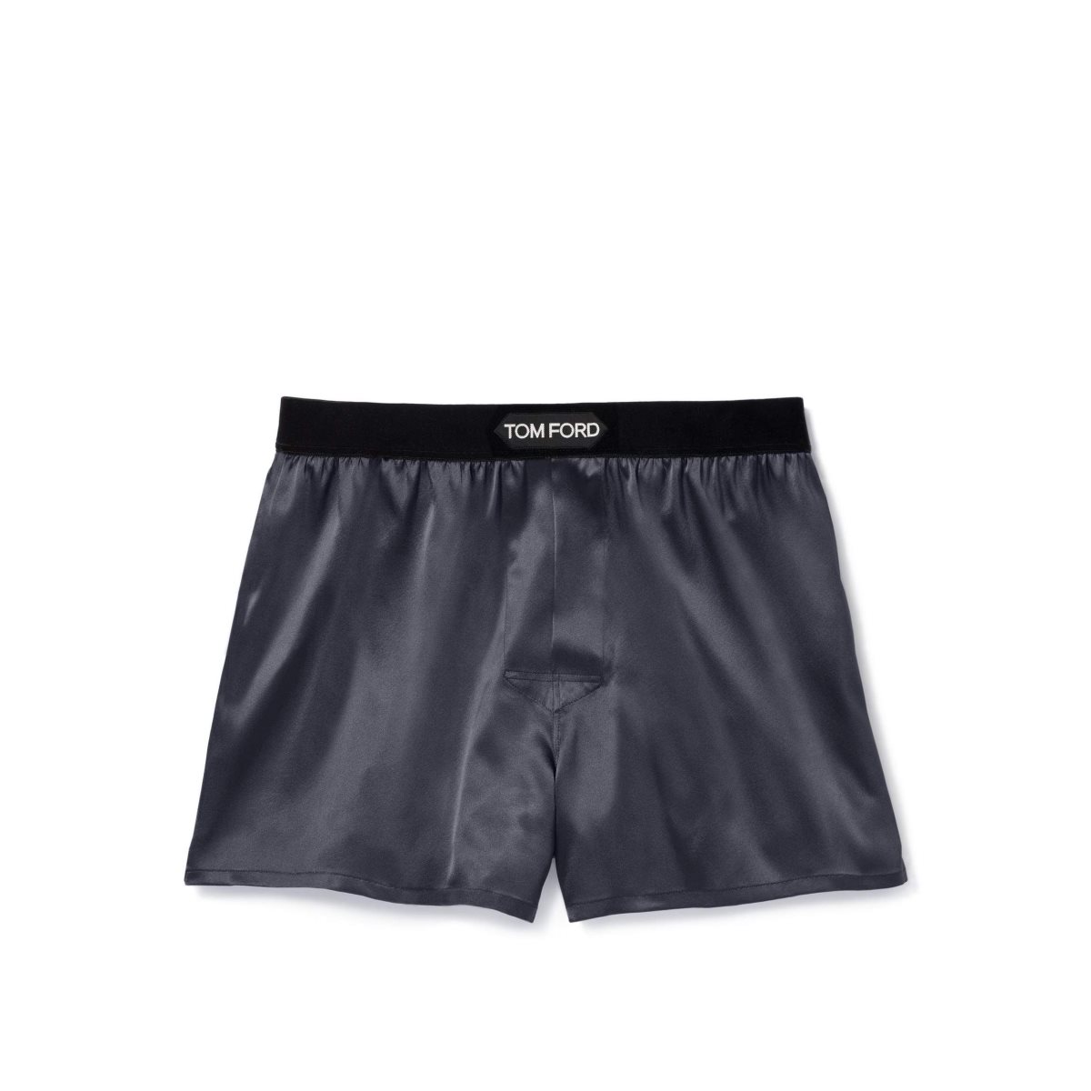 Tom Ford Silk Boxer Kalsonger Herr Mörkgrå | 814XTMPQD