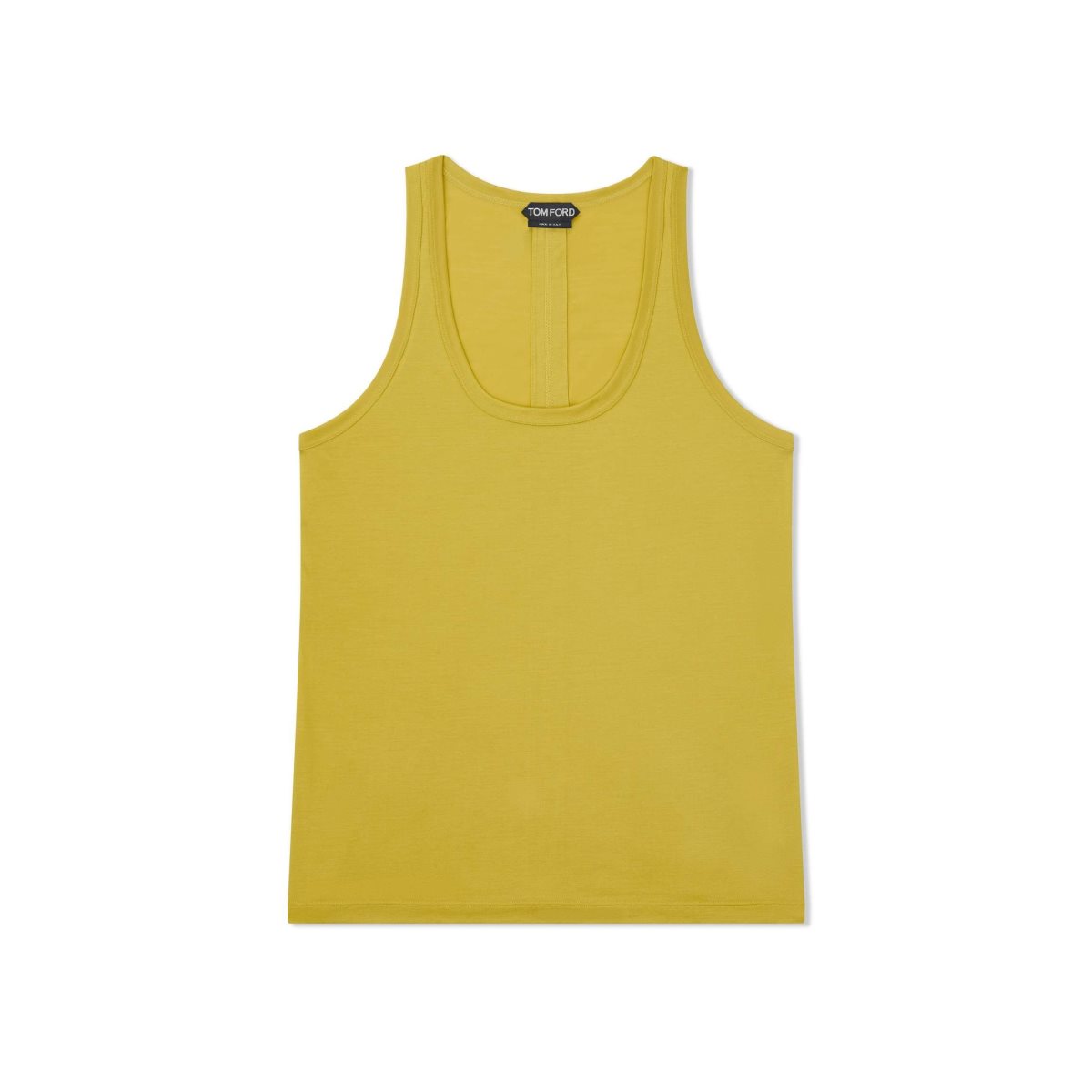 Tom Ford Silk Jersey Tank Blast Dam Charteuse Citrine | 126YDZQVI