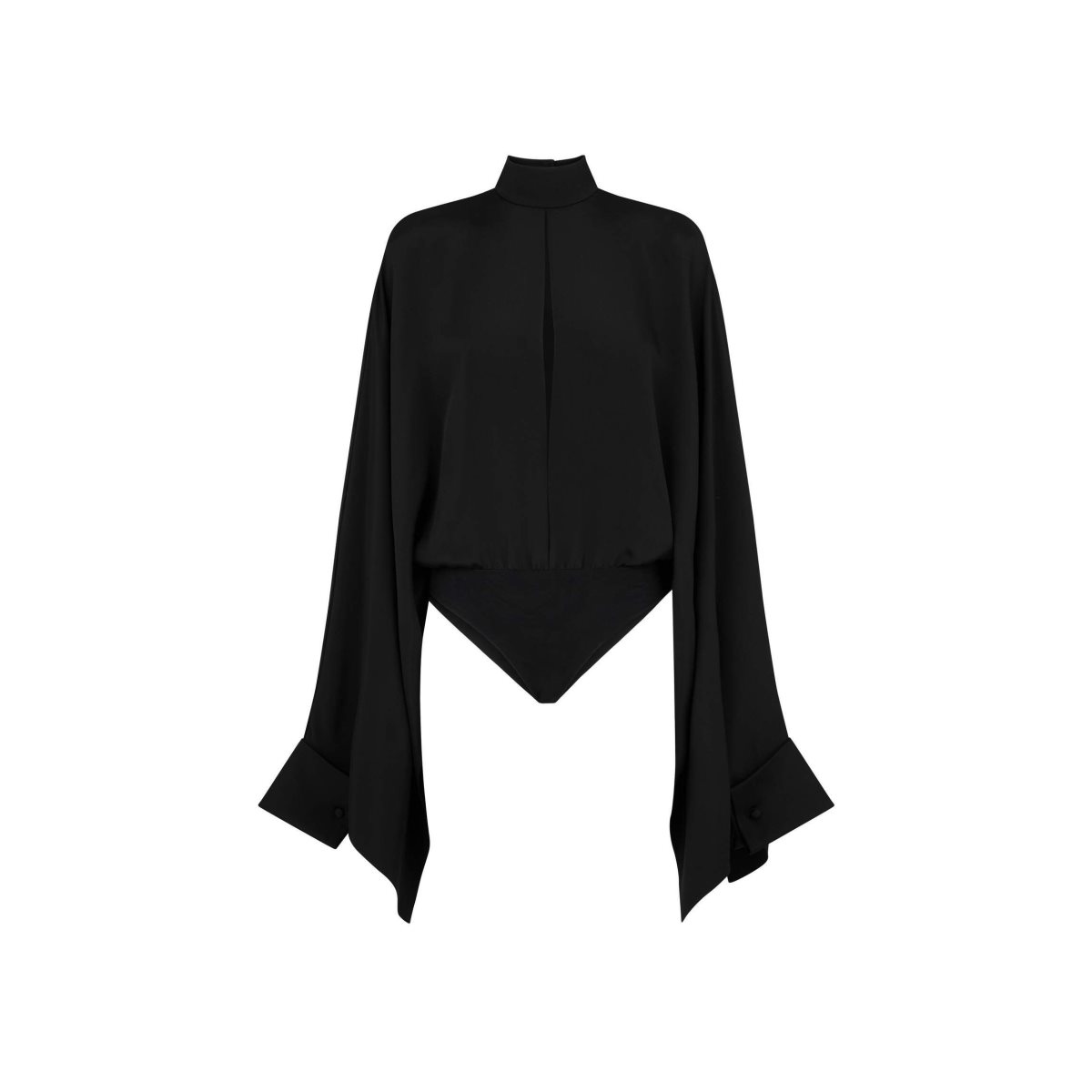 Tom Ford Silk Maroccaine Breda Sleeve Blast Dam Svarta | 286BAMYNG