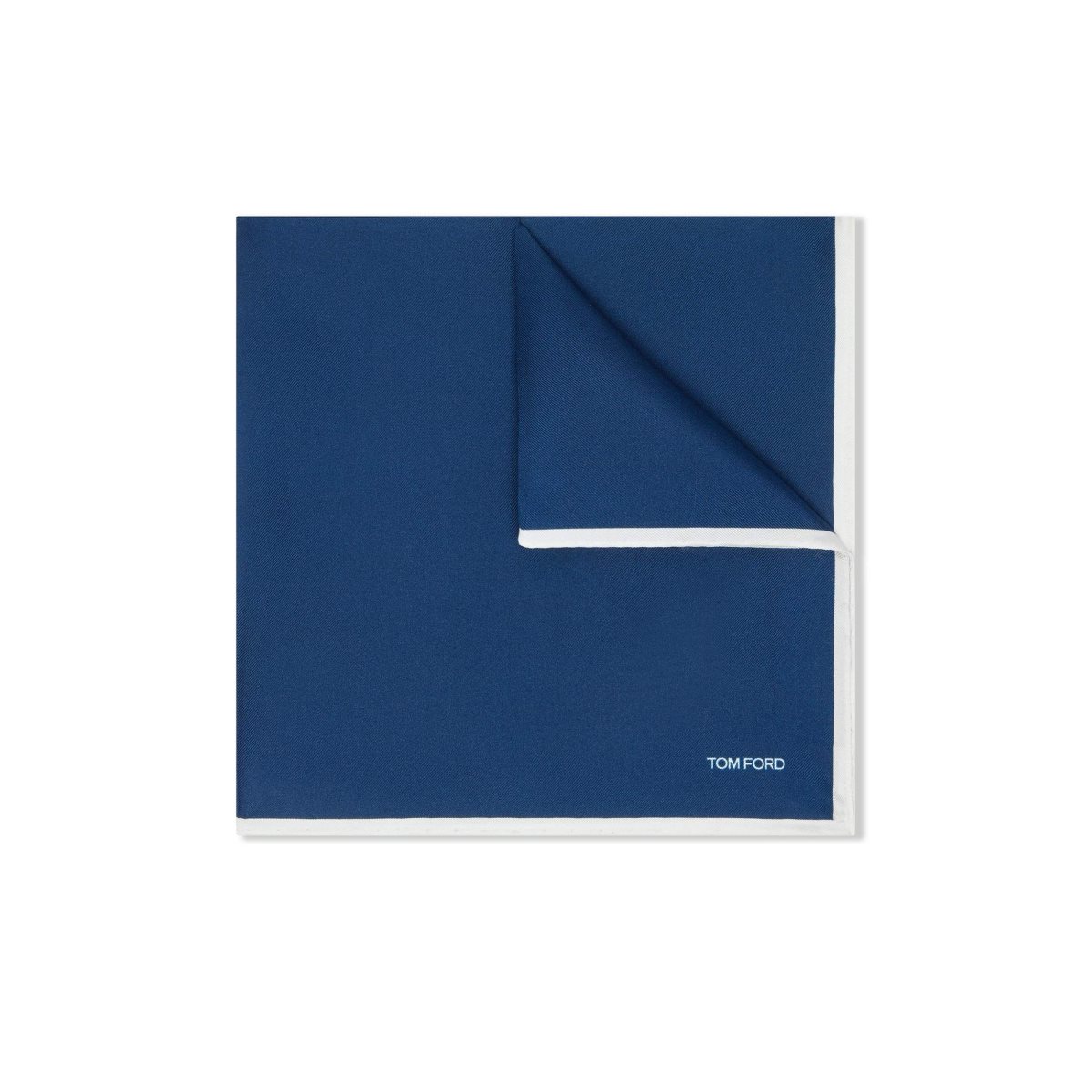 Tom Ford Silk Pocket Squares Herr Marinblå | 048FWBPHS