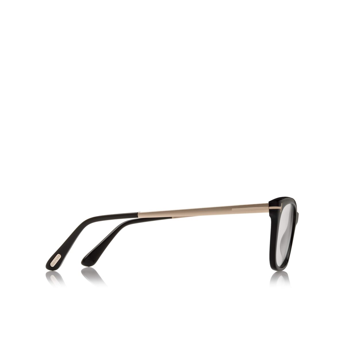 Tom Ford Slight Rounded Square Frame Optisk Dam Svarta | 549OQSLGK