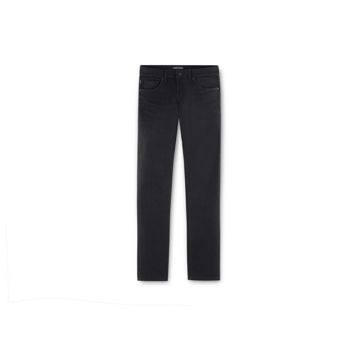 Tom Ford Slim Fit Selvedge Jeans Herr Svarta | 349OIQWBL