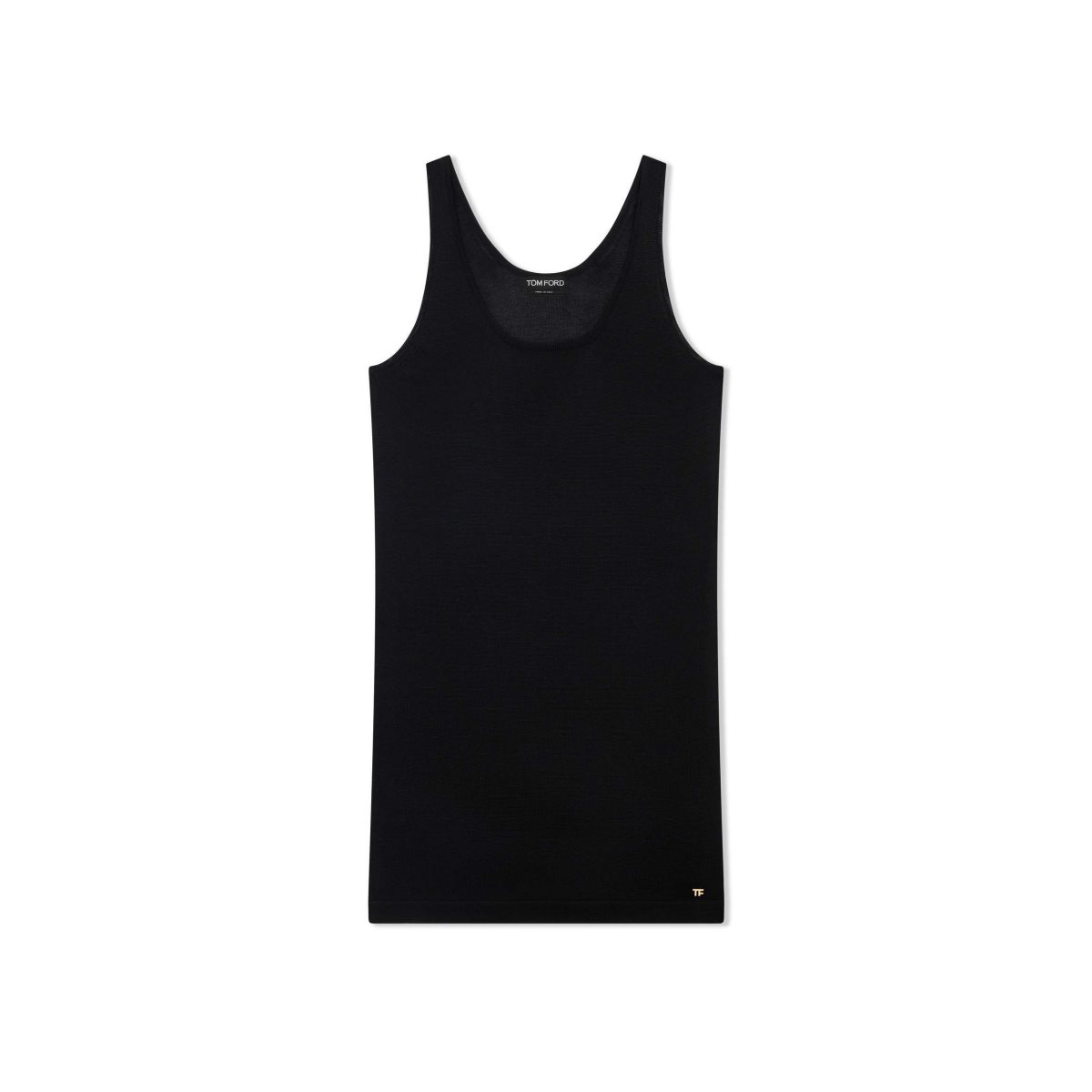 Tom Ford Slinky Viscose Mini Tank Klänning Dam Svarta | 268JOSYTX