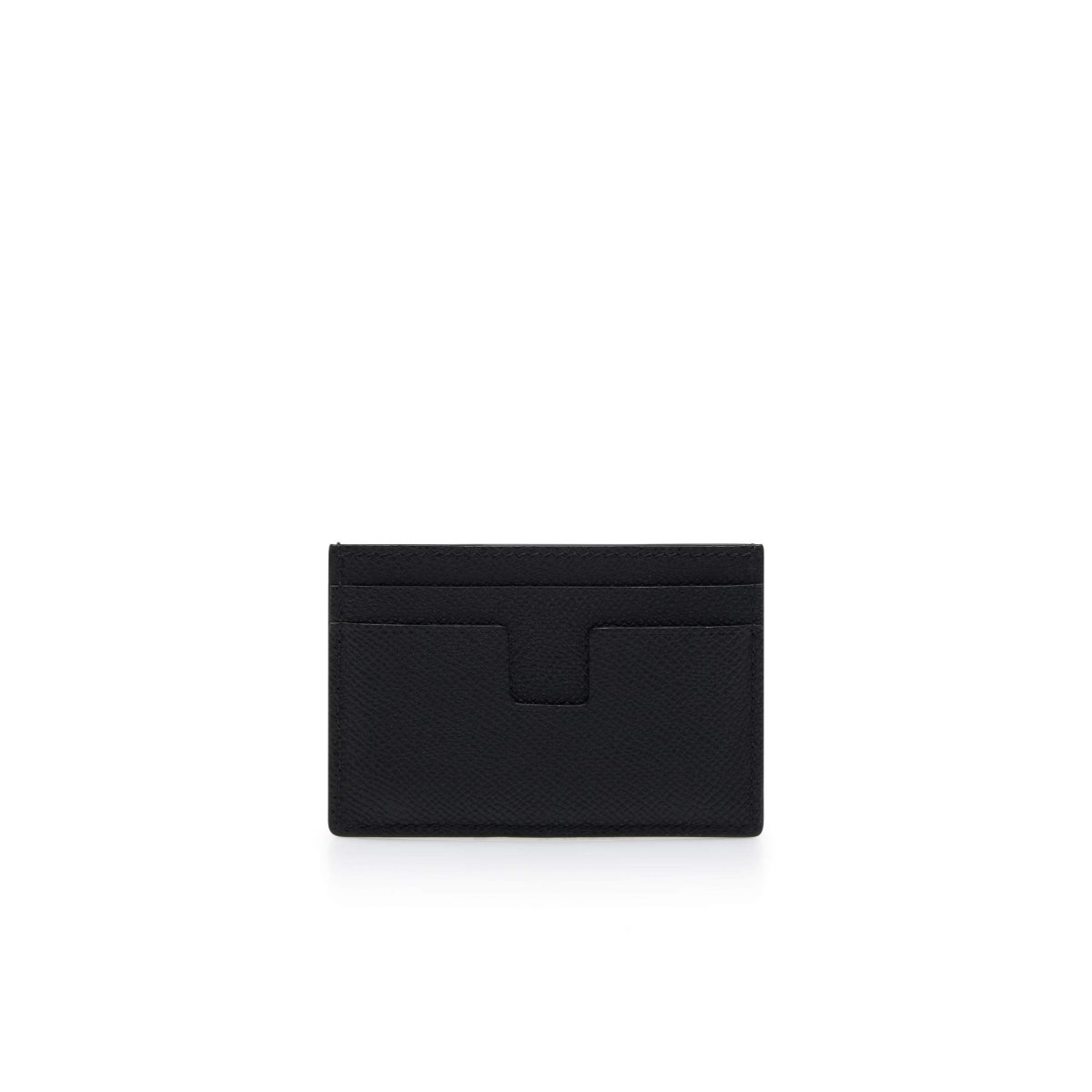 Tom Ford Small Grain Läder Cardholder Liten Plånbok Herr Svarta | 827PSLHXJ