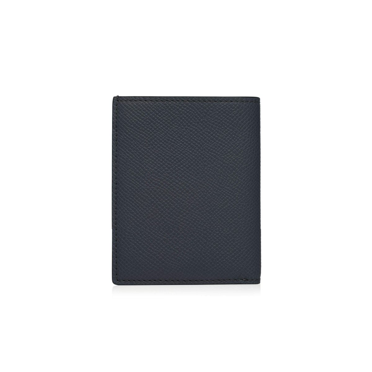 Tom Ford Small Grain Läder Folding Cardholder Liten Plånbok Herr Blå | 340FUQMDA