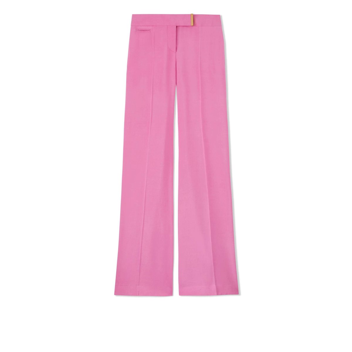 Tom Ford Soft Fluid Twill Breda Legs Byxor Dam Rosa | 350UIAPVT