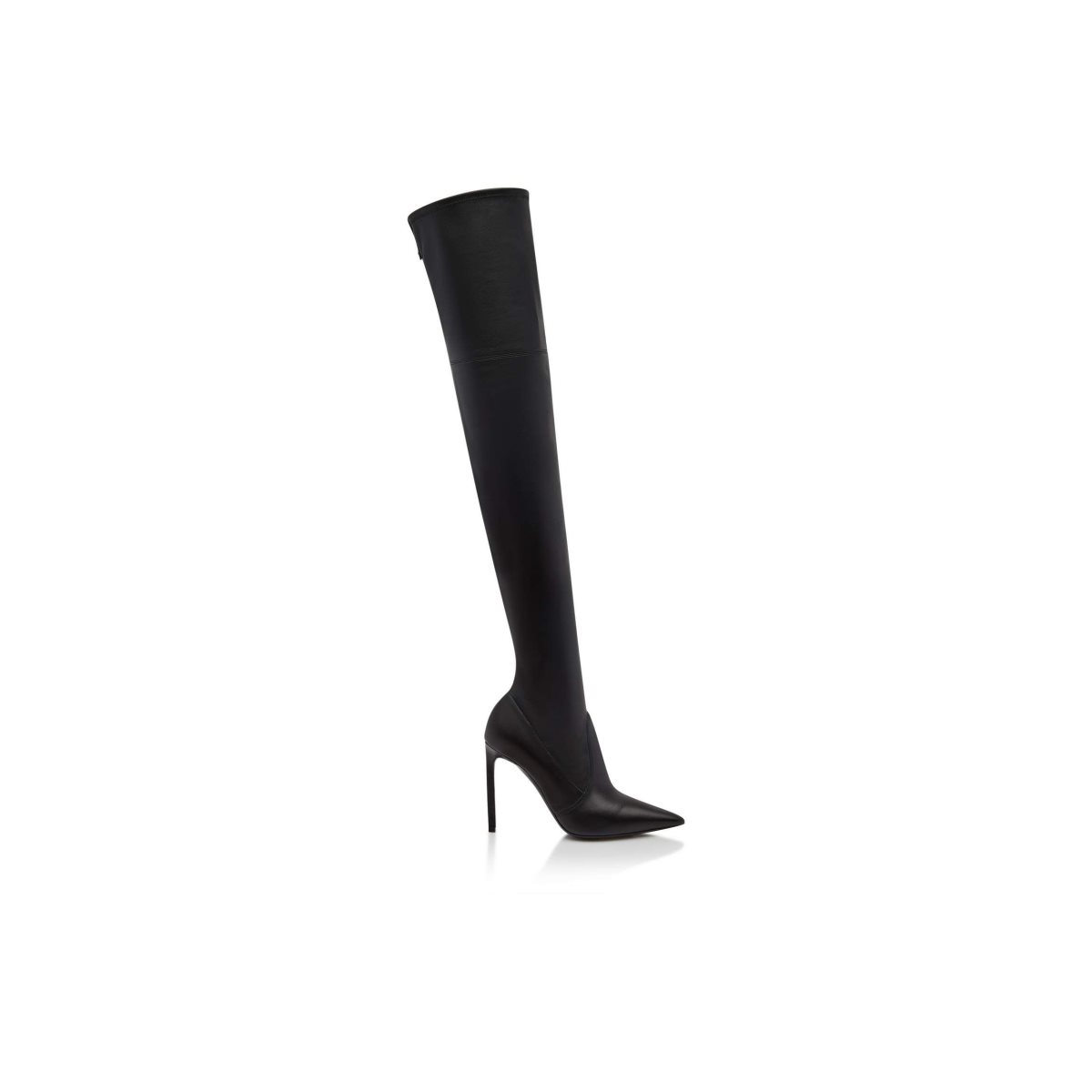 Tom Ford Stretch Nappa Läder T Screw Overknee Stövlar Dam Svarta | 167QAFVPR