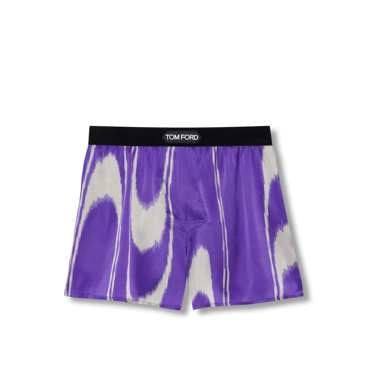 Tom Ford Swirl Silk Boxer Kalsonger Herr Lila Grå | 429XZGOKT