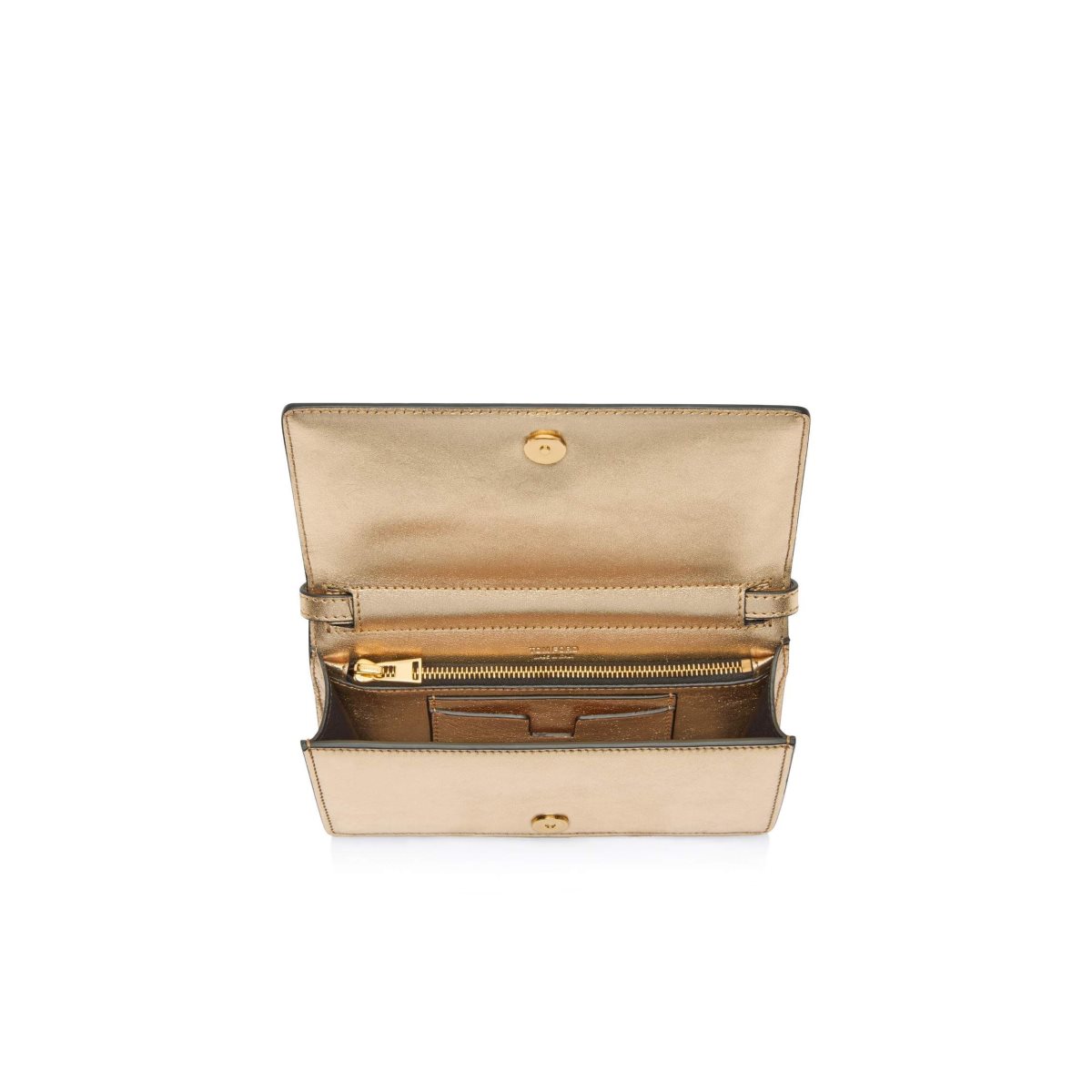 Tom Ford Textured Laminated Läder Tf Clutch Väska Dam Guld | 053SPQOKL