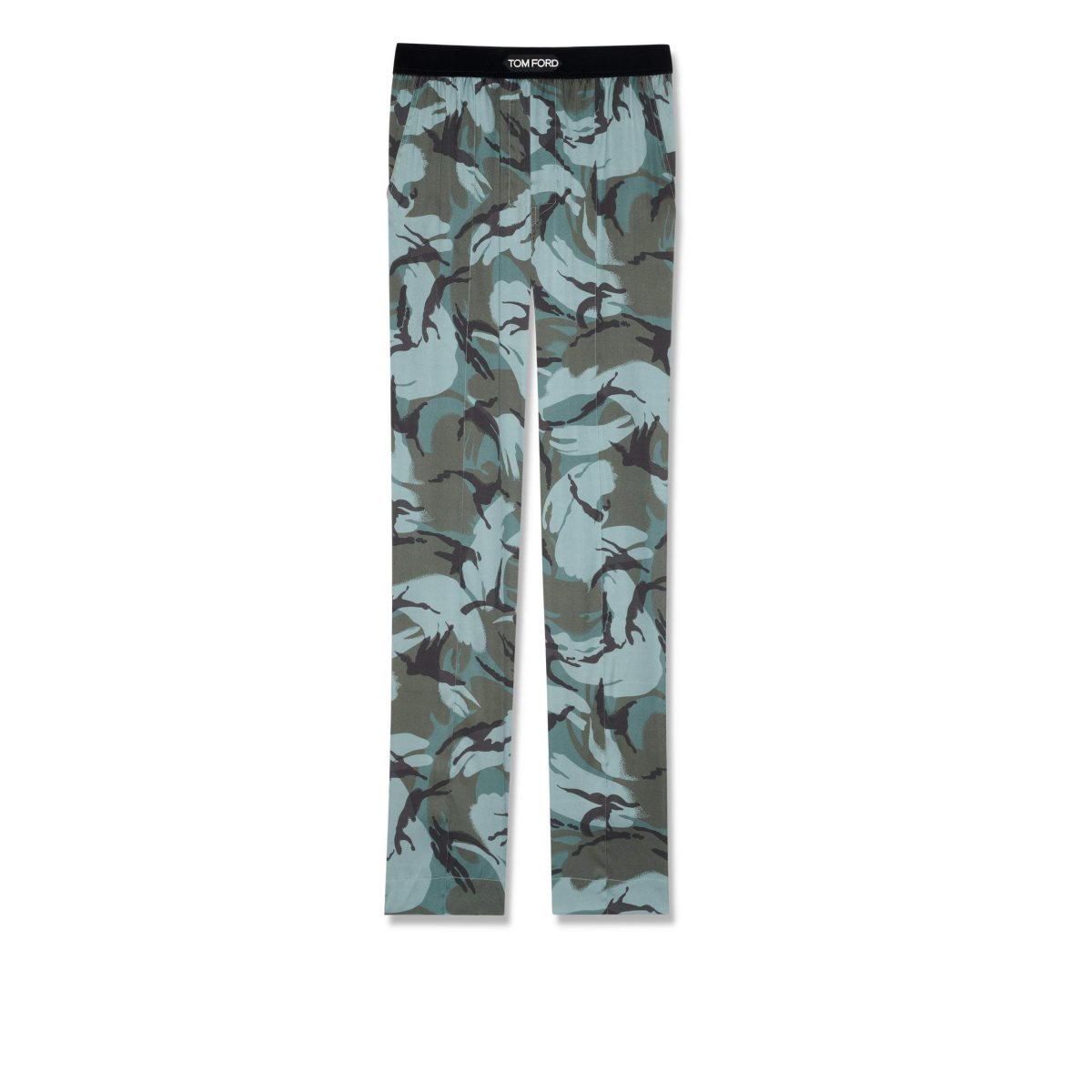 Tom Ford True Camo Silk Pyjamasbyxor Herr Aquarelli | 135FYEJPS