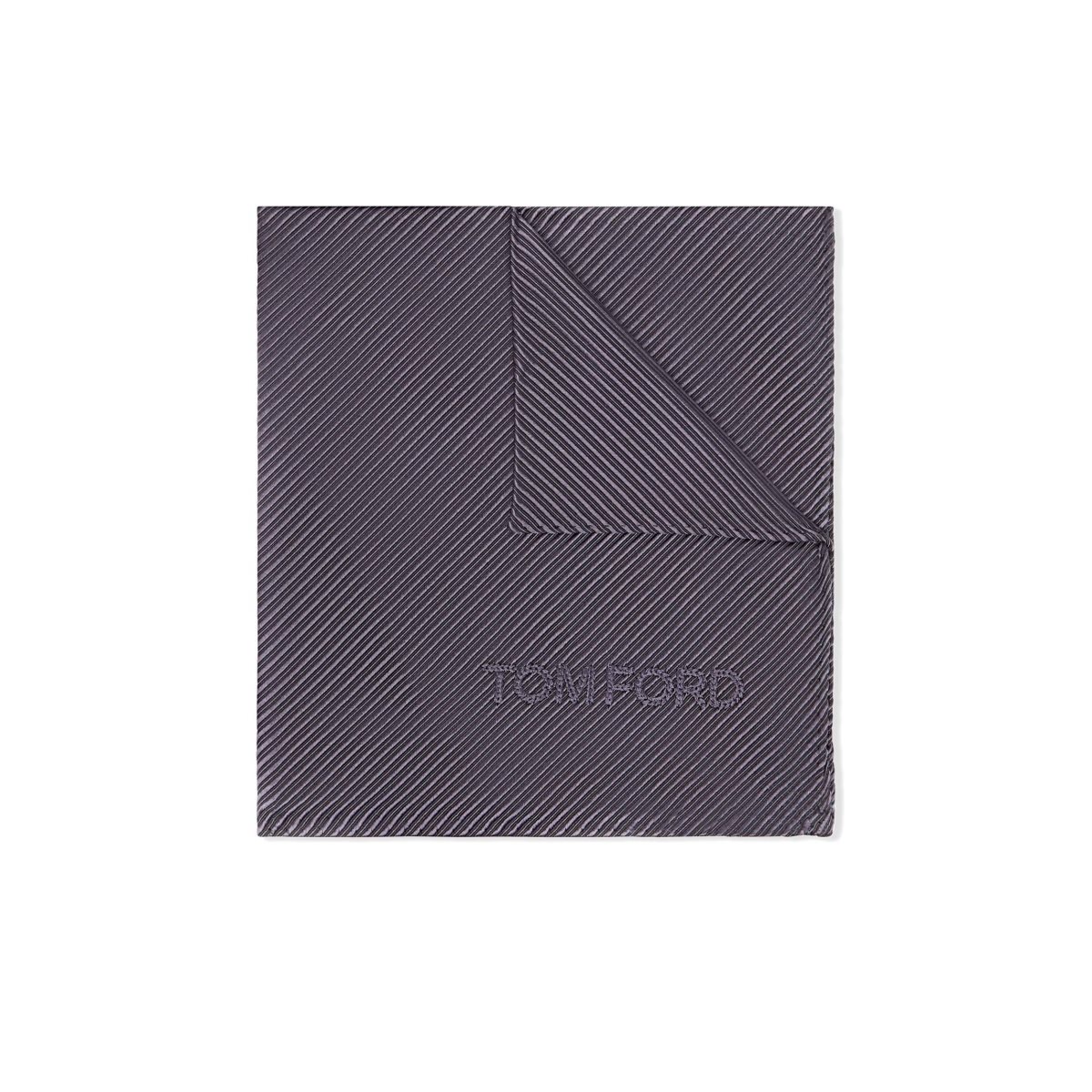 Tom Ford Twill Jacquard Pocket Squares Herr Ljuslila | 759AMXISL