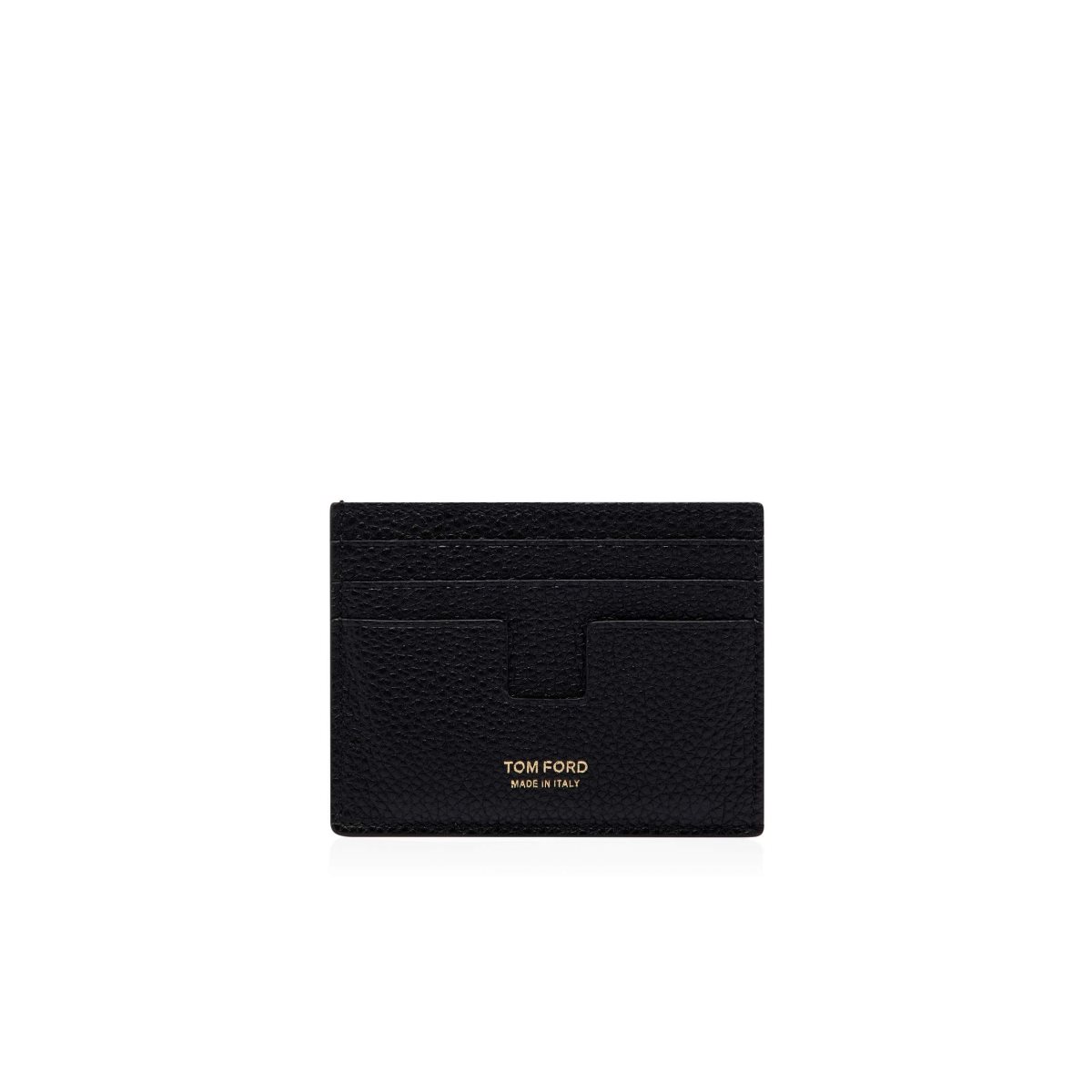 Tom Ford Two-tone Grain Läder Cardholder Liten Plånbok Herr Svarta Bruna | 273NRWUOC