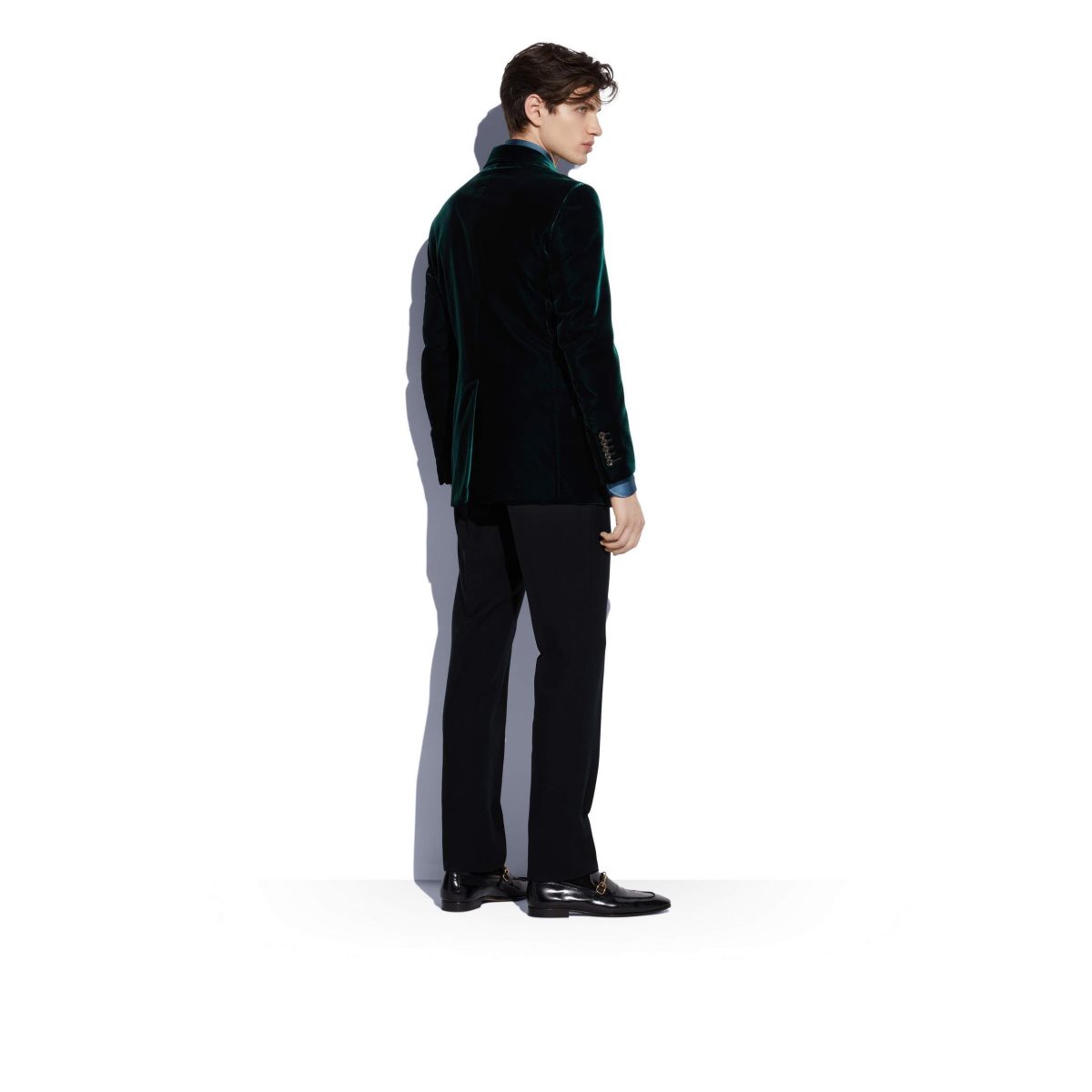 Tom Ford Ull Mohair Twill Atticus Trouser Byxor Herr Gröna | 324AHDLFN