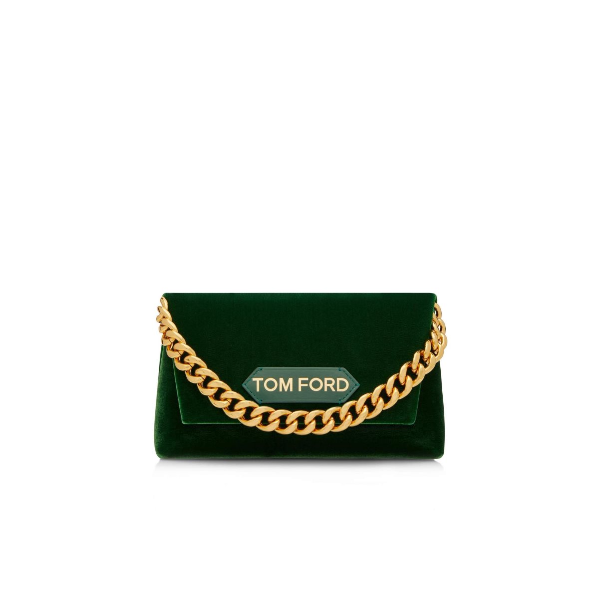 Tom Ford Velvet Label Clutch Väska Dam Forest | 231KVZUJT