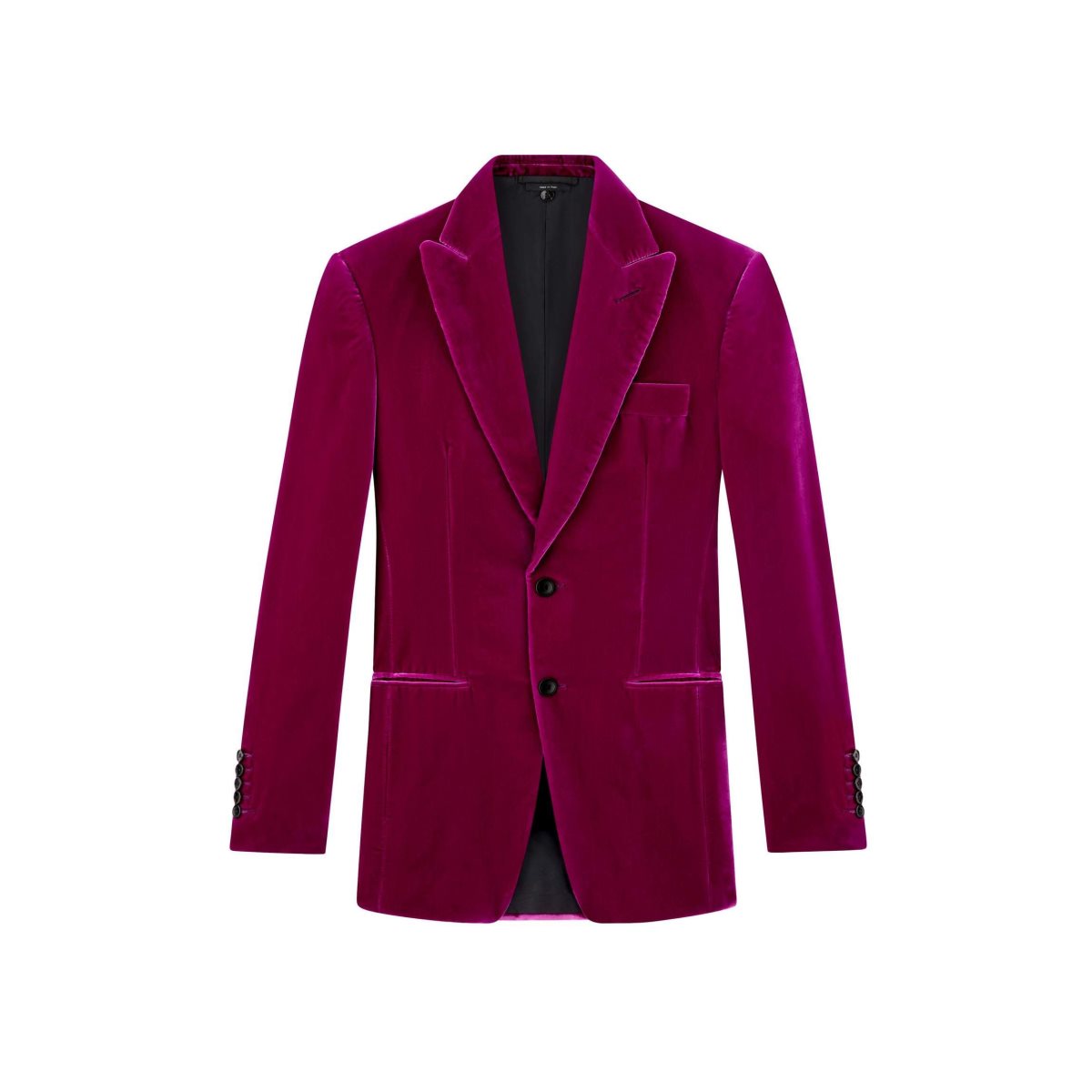 Tom Ford Viscose Fluid Velvet Cooper Jacka Herr Magenta | 819VWANOU