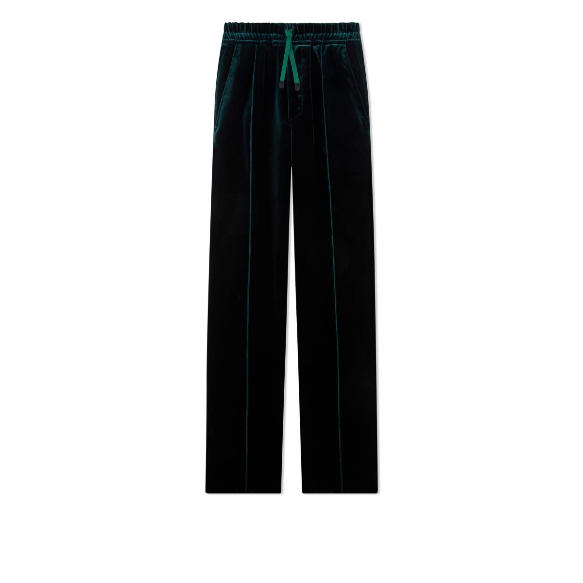 Tom Ford Viscose Fluid Velvet Cooper Tailored Jogger Byxor Herr Turkos | 915IPETOD