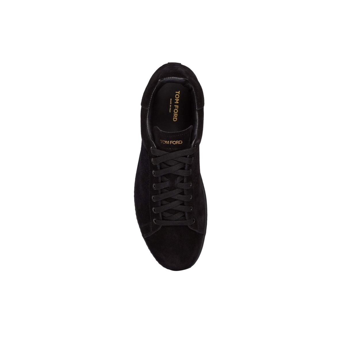 Tom Ford Warwick Black Sole Mocka Sneakers Herr Svarta | 640XFNULQ