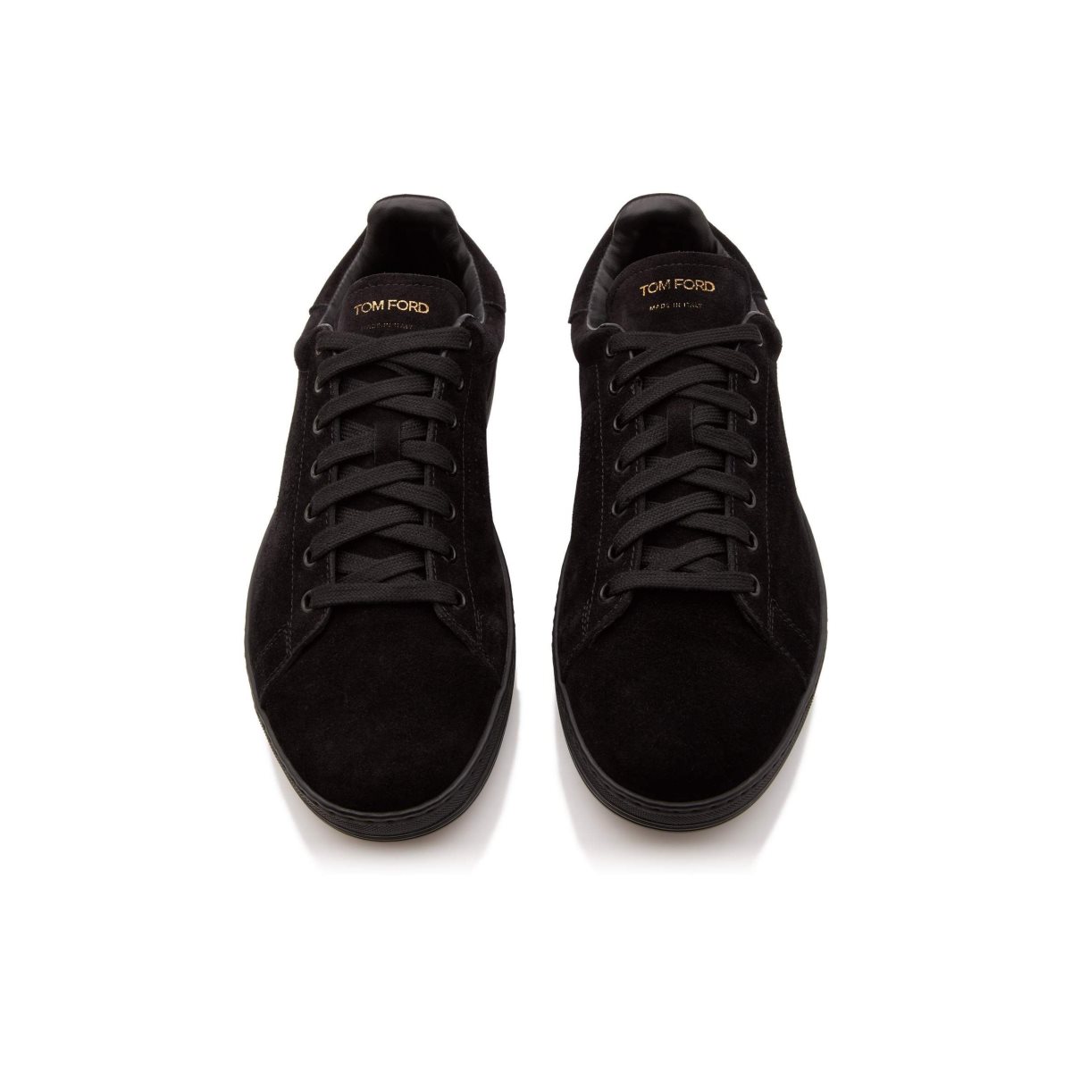 Tom Ford Warwick Black Sole Mocka Sneakers Herr Svarta | 640XFNULQ