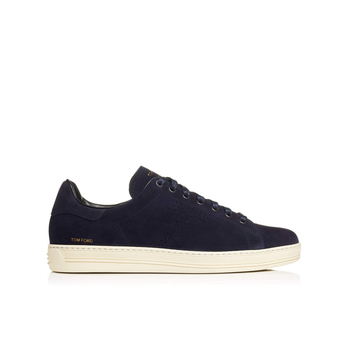 Tom Ford Warwick Mocka Sneakers Herr Blå | 219LOPNSM