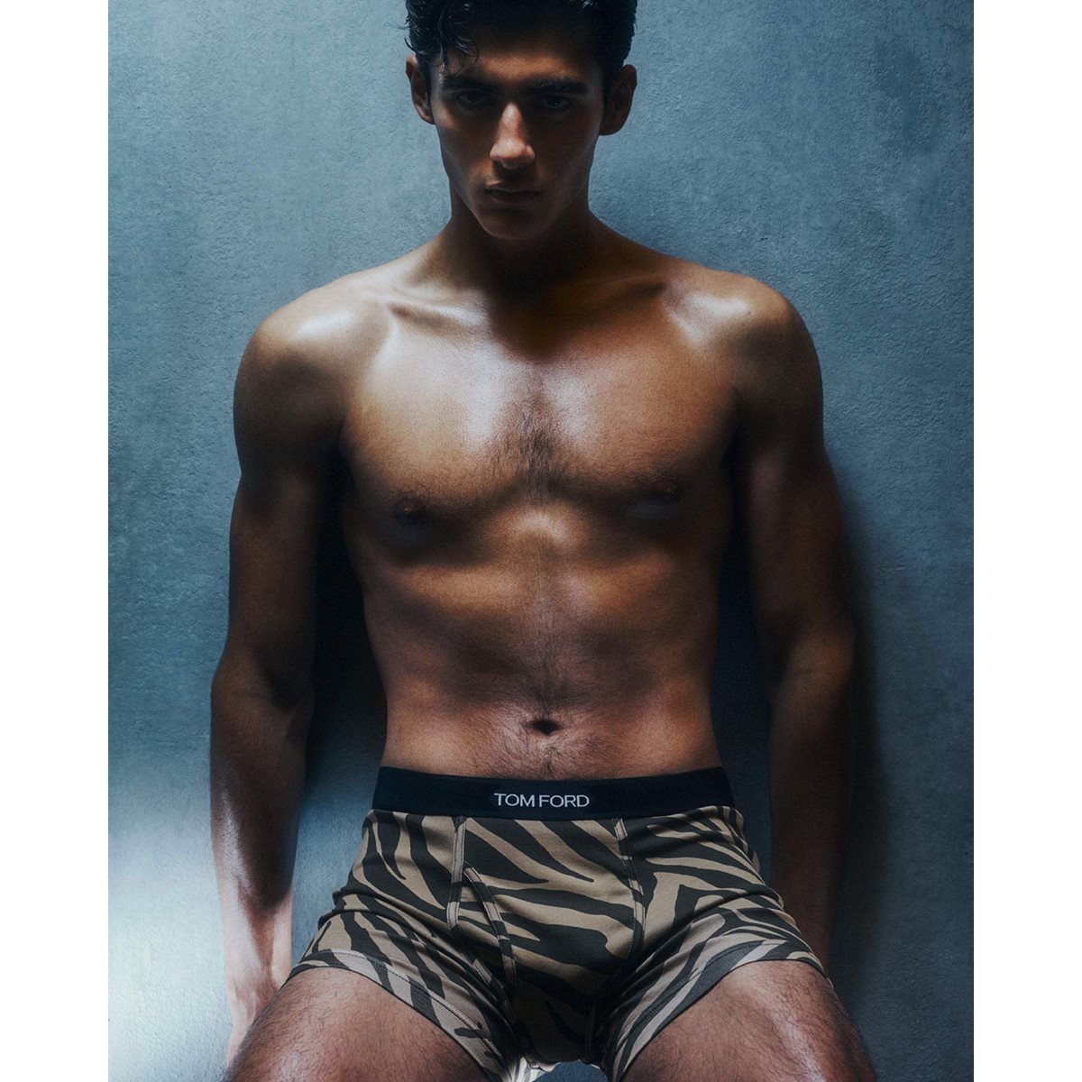 Tom Ford Zebra Bomull Boxer Kalsonger Herr Caramel | 154WOQVXY