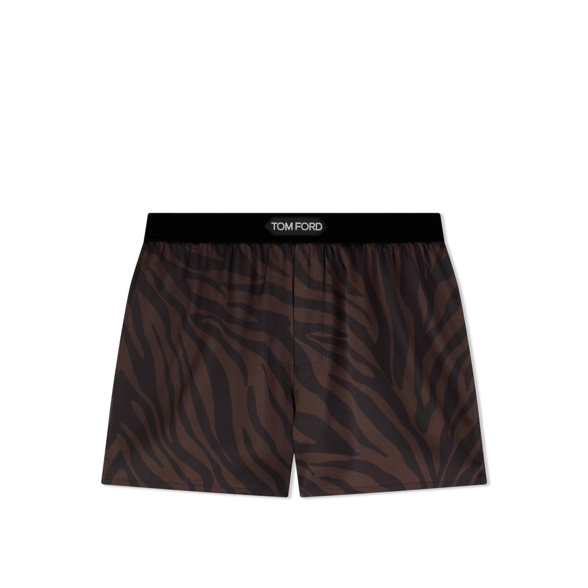 Tom Ford Zebra Silk Boxer Kalsonger Herr Beige | 894SEYMTN