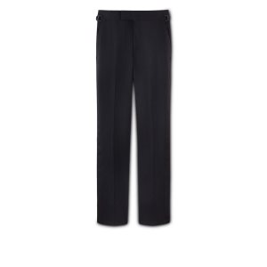 Tom Ford Black Mohair O'Connor Evening Trousers Byxor Herr Svarta | 062WNUYSM