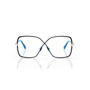 Tom Ford Blue Block Butterfly Optisk Dam Svarta | 056CLFAOZ