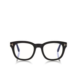 Tom Ford Blue Block Soft Square Optisk Herr Svarta | 053SUVKJZ