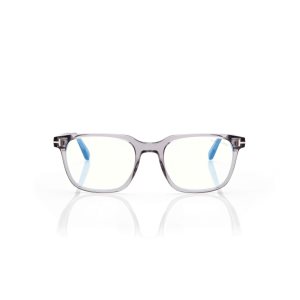 Tom Ford Blue Block Square Optisk Herr Grå | 958MXYURD