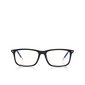 Tom Ford Blue Block Square Optisk Herr Svarta | 945ACHULJ