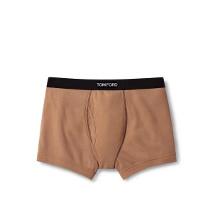 Tom Ford Bomull Boxer Kalsonger Herr Beige | 531BCVYMT