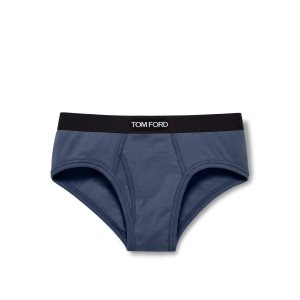 Tom Ford Bomull Boxer Kalsonger Herr Mörkblå | 126LSDWOF